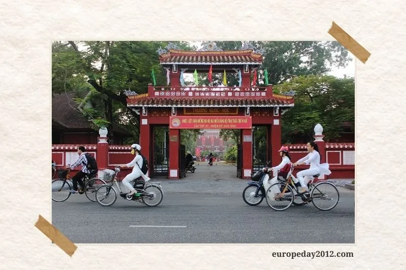 Kiến trúc độc đáo của Trường Quốc Học Huế